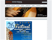 Tablet Screenshot of mottolafestival.com